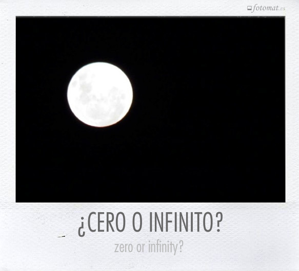 ¿CERO O INFINITO?