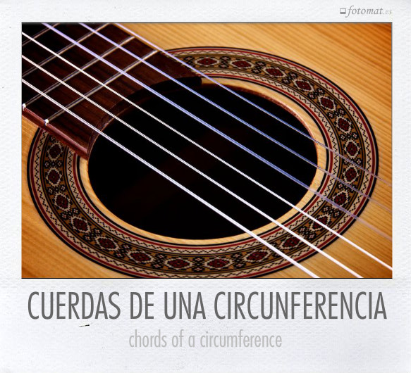 CUERDAS DE UNA CIRCUNFERENCIA