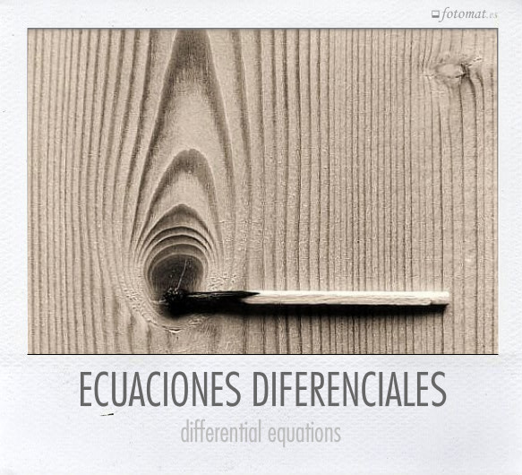 ECUACIONES DIFERENCIALES