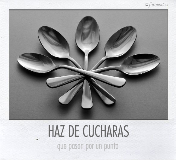 HAZ DE CUCHARAS