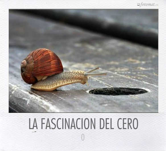 LA FASCINACION DEL CERO