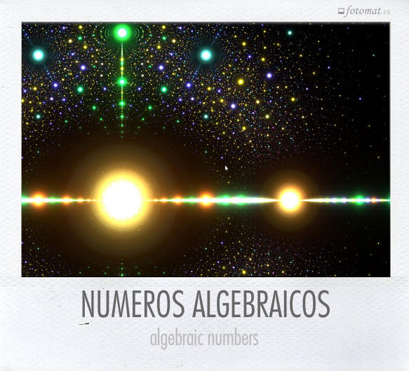 NÚMEROS ALGEBRAICOS