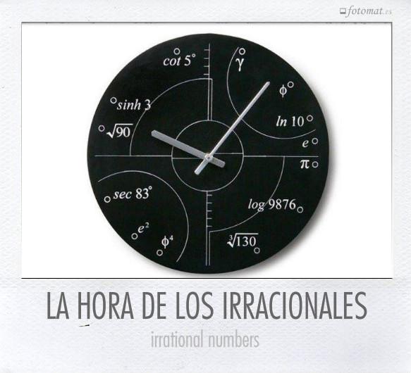 NÚMEROS IRRACIONALES