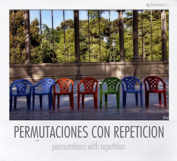 PERMUTACIONES CON REPETICION