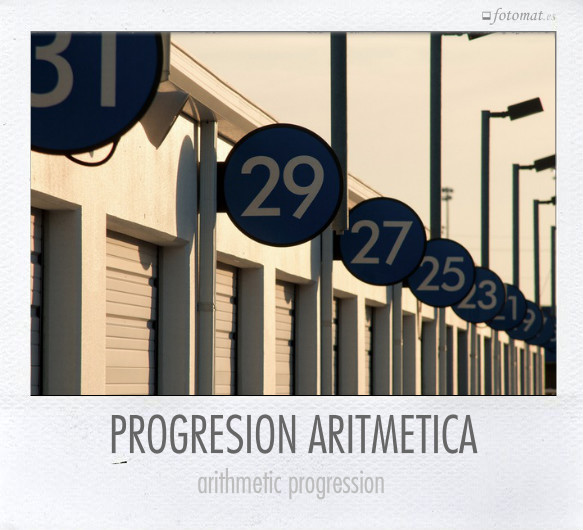 PROGRESION ARITMETICA