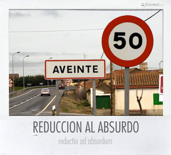 REDUCCIÓN AL ABSURDO