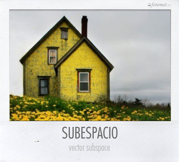 SUBESPACIO