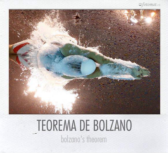 TEOREMA DE BOLZANO